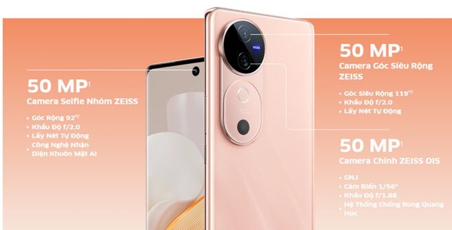 Điện thoại Vivo V40 5G giá 12.99 triệu đồng: Bậc thầy chụp ảnh, pin trâu không đối thủ!