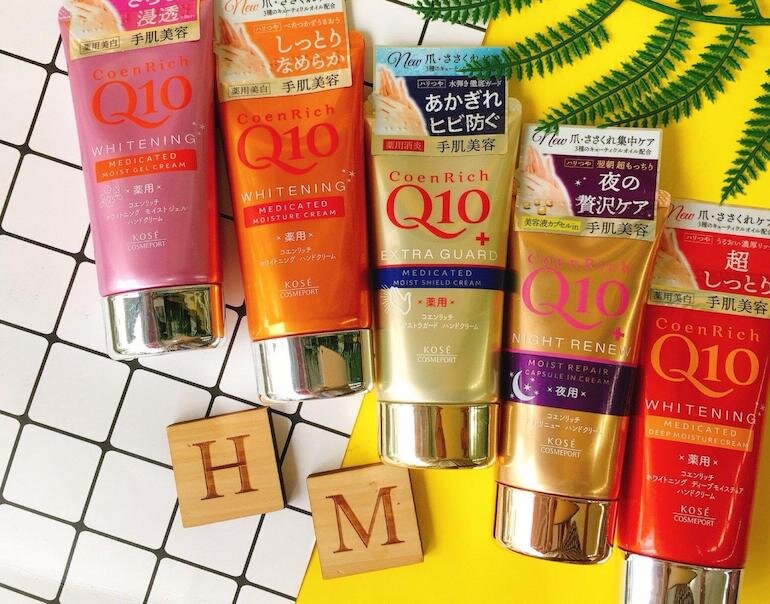 Q10 hand cream