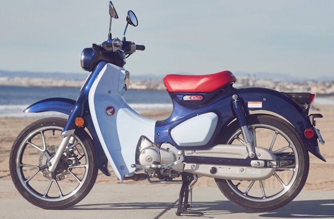 Super Cub C125 thiết kế đơn giản huyền thoại