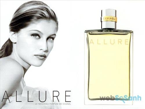 Nước hoa nữ Chanel Allure for Woman Eau de parfum mang phong cách cổ điển, nữ tính và đầy quyến rũ