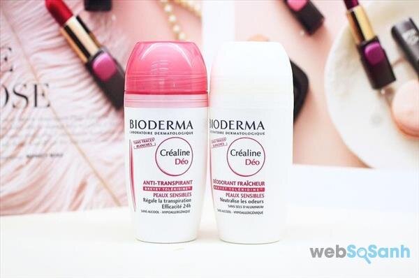 lăn khử mùi không muối nhôm Bioderma 