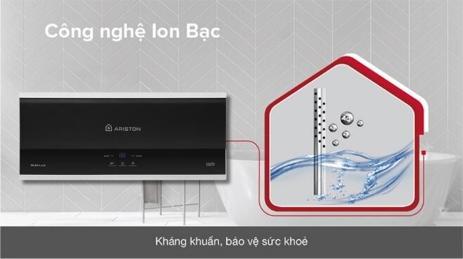 Bình nóng lạnh Ariston SLIM3 LUX 30L: Thiết kế sang chảnh, bảo hành tới 10 năm!