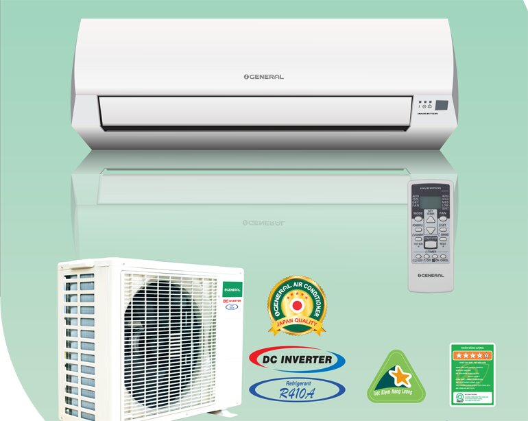 Điều hòa General 12000btu inverter