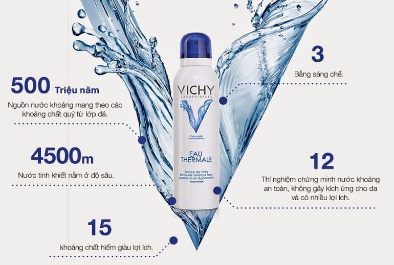 Xịt khoáng Vichy 150ml có thật sự TỐT và HIỆU QUẢ?