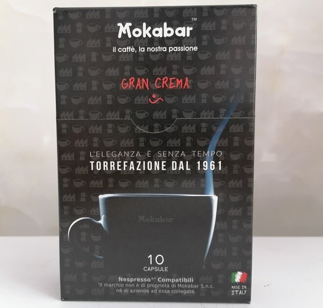 Cà Phê Viên Nén Mokabar Nespresso Gran Crema