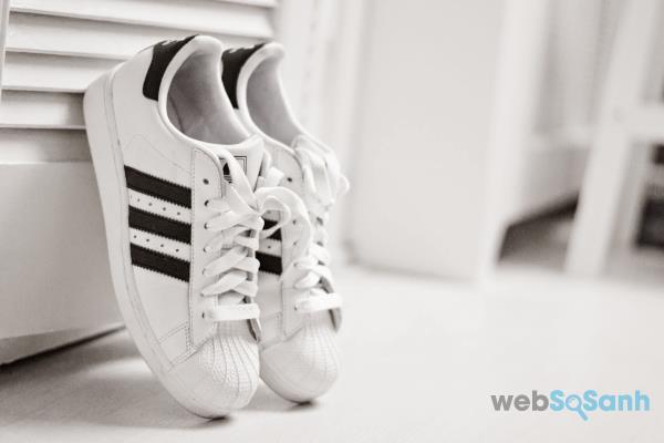 Cách bảo quản giày Adidas Superstar trắng bạn cần biết | websosanh.vn