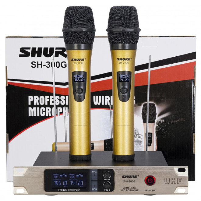 Micro Shure SH 300g với mẫu mã siêu chất