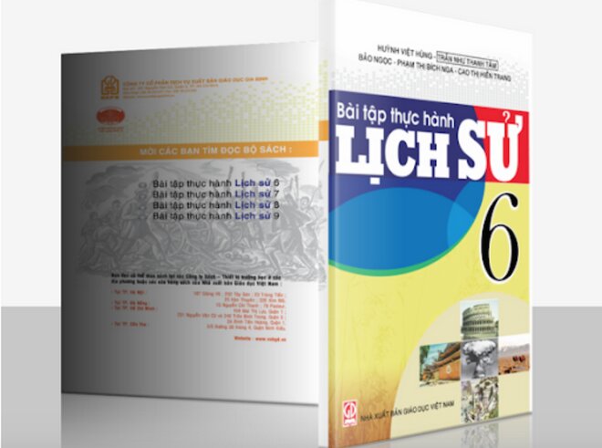 Sách bài tập lịch sử 6 giúp học sinh hiểu bài hơn