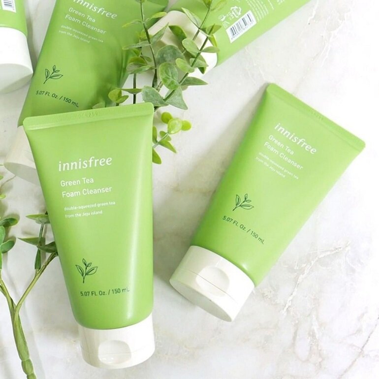 Thương hiệu sữa rửa mặt trà xanh Innisfree