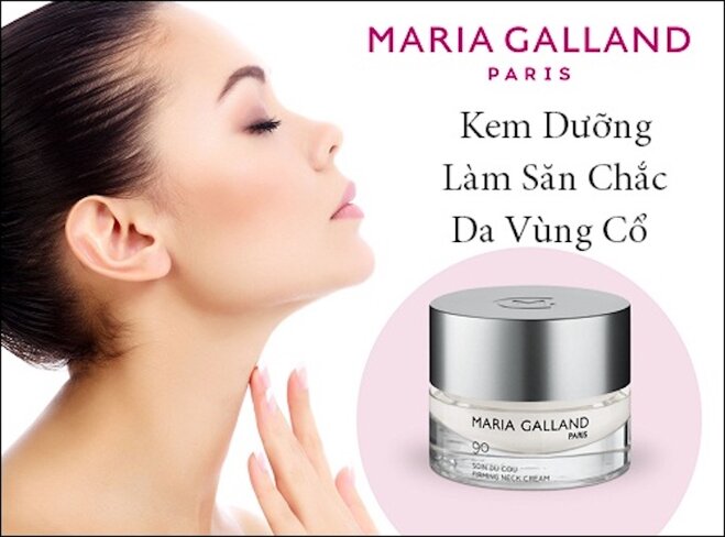 Kem dưỡng da vùng cổ Maria Galland Firming Neck Cream