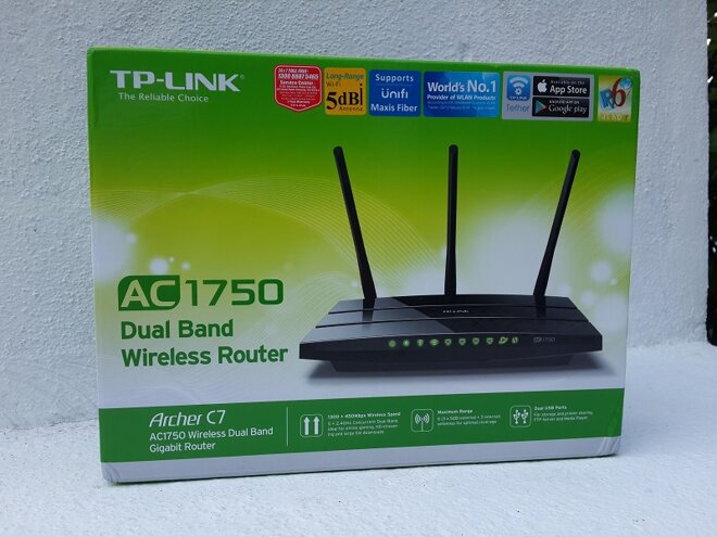 Modem wifi TP-Link Archer C7 uy tín