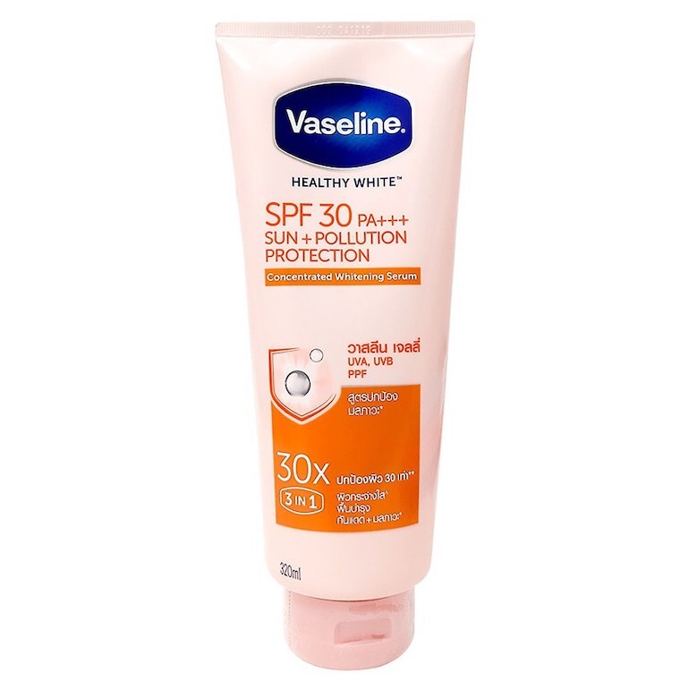 Sữa dưỡng thể Vaseline Healthy White Serum SPF30 PA++ chống nắng hiệu quả