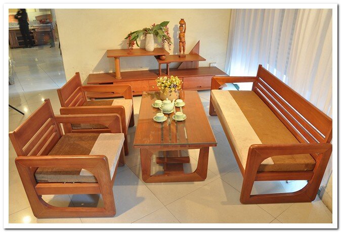 bộ bàn ghế gỗ giá 5 triệu