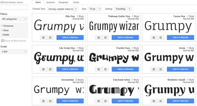 Google-fonts