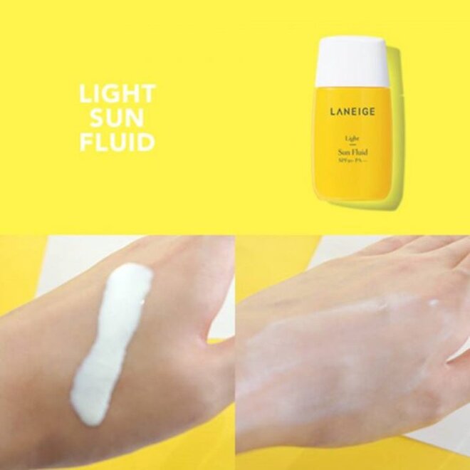 Kem chống nắng không cồn Laneige Light Sun Fluid