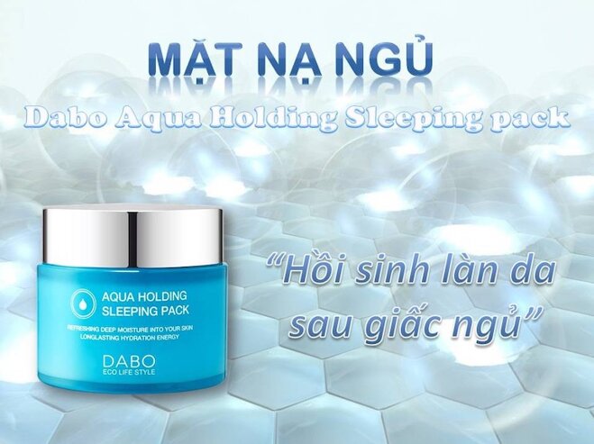 Mặt nạ ngủ cao cấp - DABO Aqua Holding Sleeping Pack