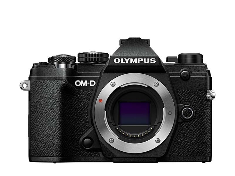 mặt trước máy ảnh olympus om-d e-m5 mark iii