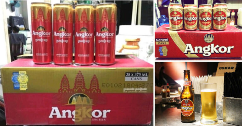 Bia Angkor do nước nào sản xuất ? Có mấy loại ? Giá bao nhiêu tiền ?