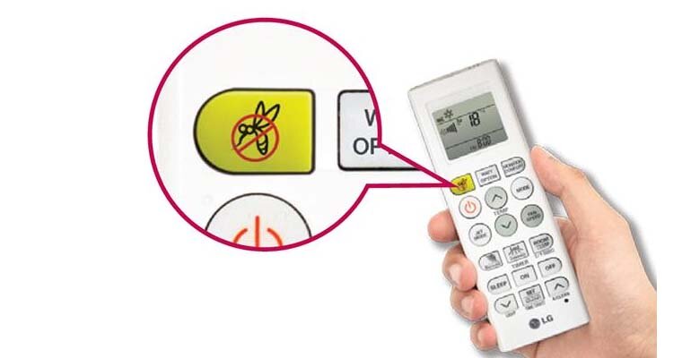 Sử dụng công nghệ đuổi muỗi hiệu quả dieu hoa lg 2