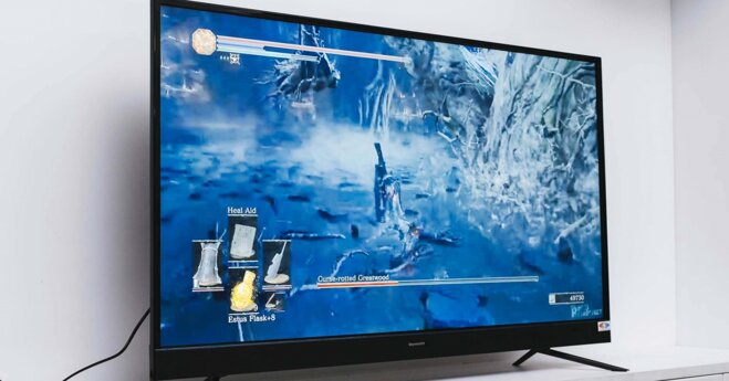 Thiết kế Smart Tivi 4K 55 inch Skyworth 55SUC7500 đẹp mắt, sang trọng 