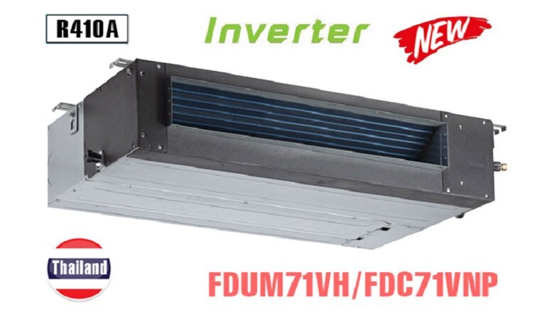 Điều hòa Mitsubishi Inverter 24000 BTU 2 chiều FDUM71VH/FDC71VNP gas R-410A