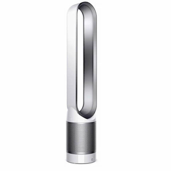 Máy lọc không khí Dyson TP04 có thể thu giữ được các hạt nhỏ như chất gây dị ứng và vi khuẩn.