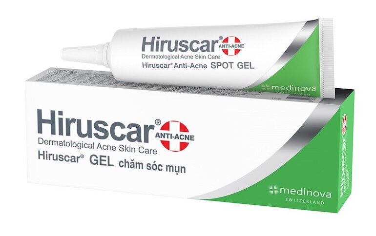 Kem trị mụn Hiruscar Anti Acne Spot Gel+