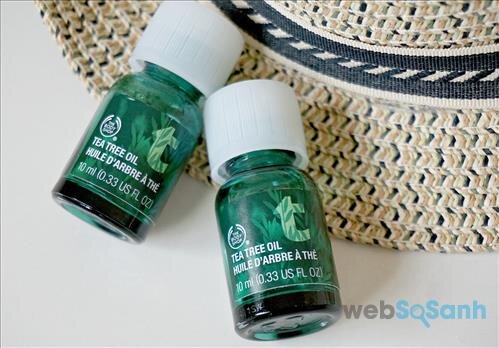 The Body Shop Tea Tree Oil trị mụn 