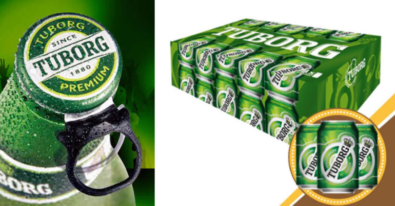Bia Tuborg do nước nào sản xuất ? Giá bao nhiêu tiền ?
