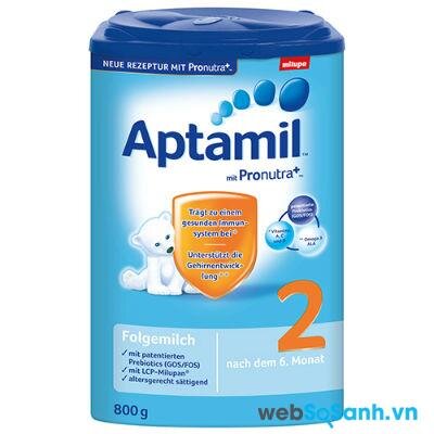 Sữa bột Aptamil 2+