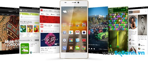 Với chíp 8 nhân giúp bạn dễ dàng trải nghiệm game đỉnh cao với Gionee-Elife-S5.5