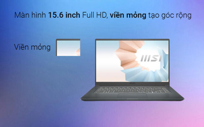 Laptop MSI Modern 15 A11MU 1024VN