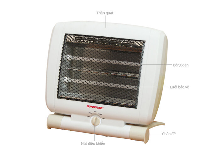 Máy sưởi giá rẻ Sunhouse SHD7010