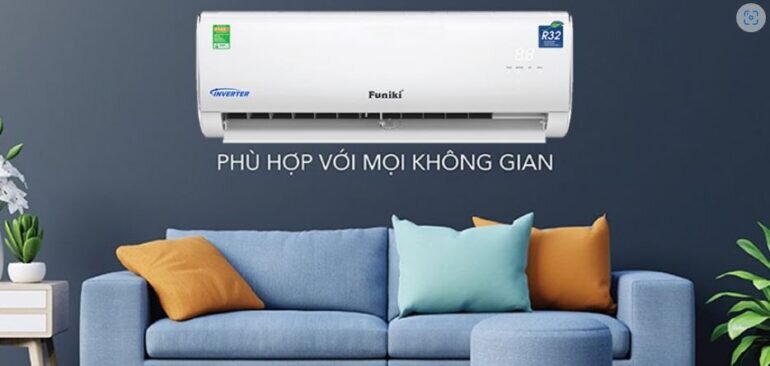 Điều hòa Funiki 9000 BTU 2 chiều Inverter HIH10TMU gas R32