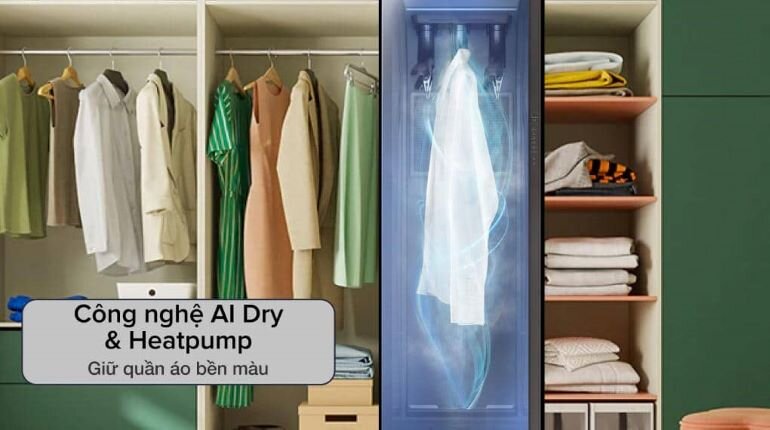 Tủ chăm sóc quần áo thông minh Samsung DF10A9500CG