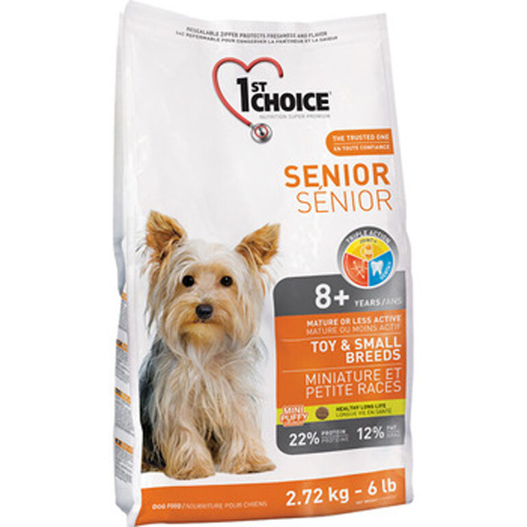 1st Choice Senior Toy & Small Breeds 