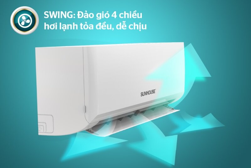 Đánh giá ưu nhược điểm của điều hòa Sunhouse 12000 BTU 1 chiều SHR-AW12C420