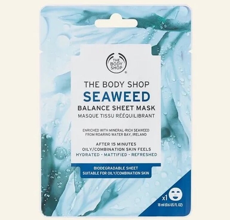 Mặt nạ rong biển The Body Shop Seaweed Balance Sheet Mask