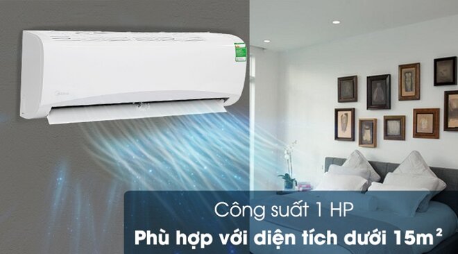 Top 4 điều hòa Midea giá rẻ siêu mát 