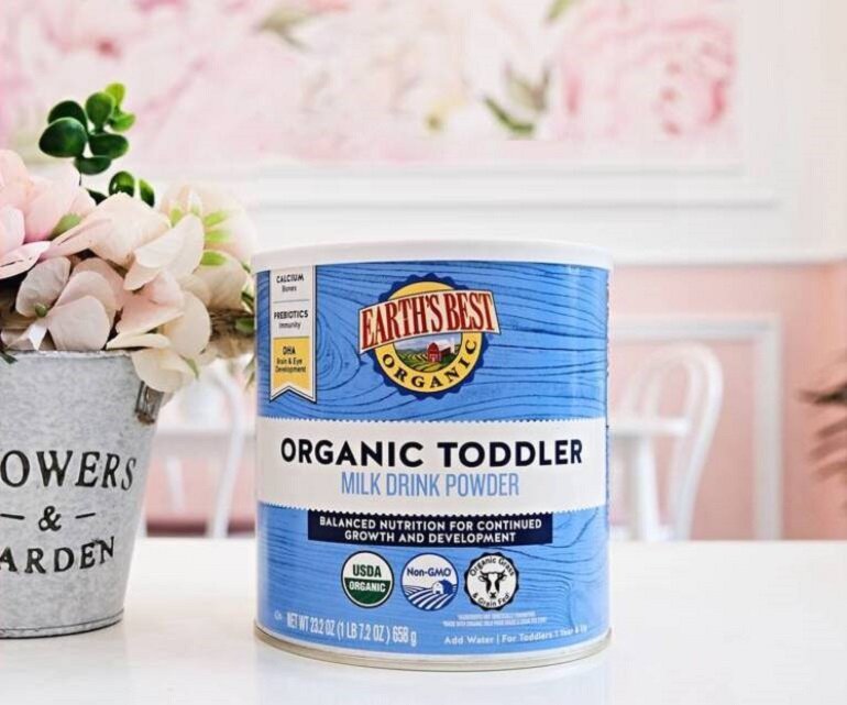 Sữa Organic Toddler cung cấp cho trẻ nguồn dưỡng chất dồi dào