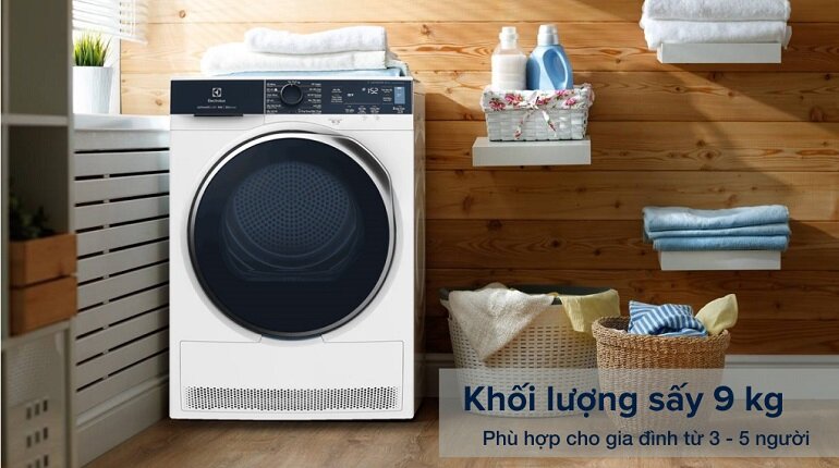 Máy giặt Electrolux 9Kg EDH903R9WB