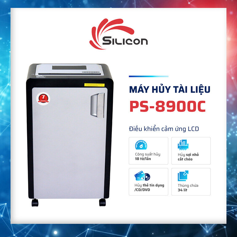 Máy hủy tài liệu Silicon