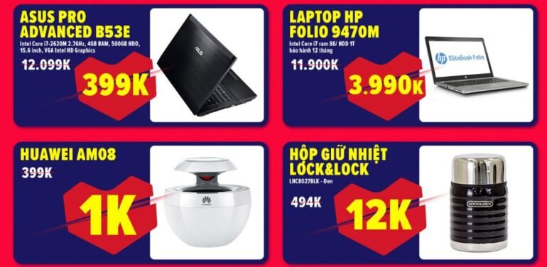 Tiết lộ bí kíp săn hàng sale laptop Asus và HP “giá rẻ giật mình”