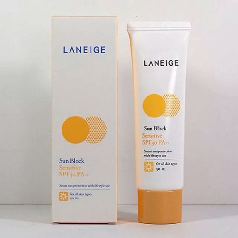 Laneige Sun Block Sensitive sunscreen