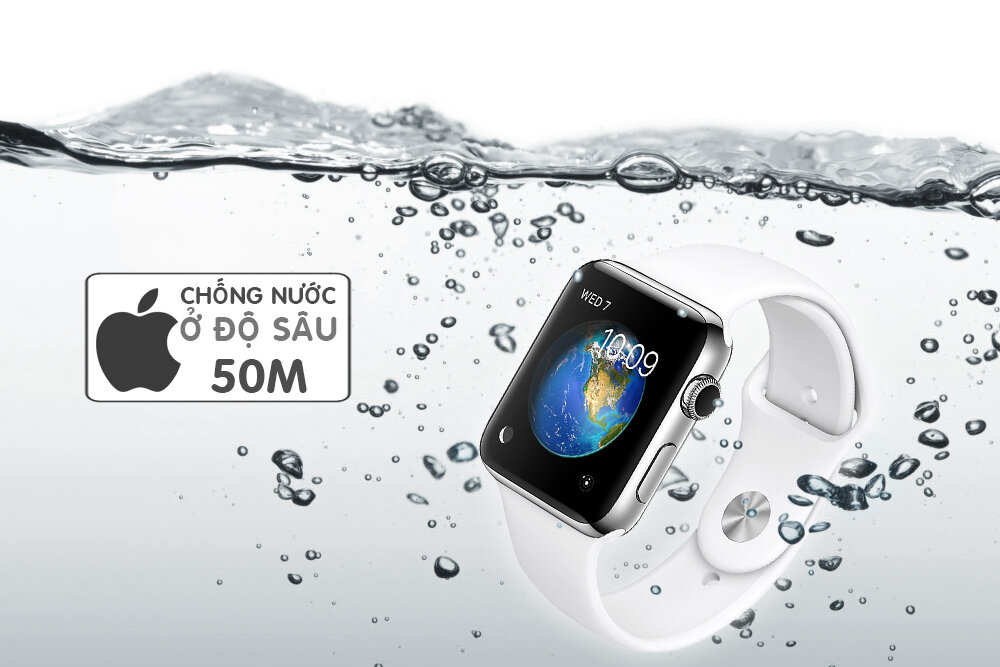 Apple Watch Series 3 chống nước 5ATM