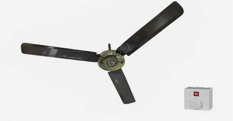 Quạt trần KDK N56YG có thiết kế theo phong cách cổ điển quạt trần KDK N56YG