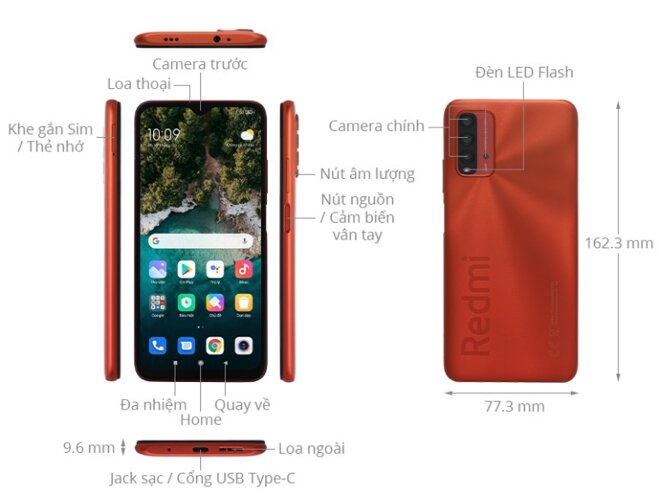 xiaomi redmi 9t 6gb 128gb