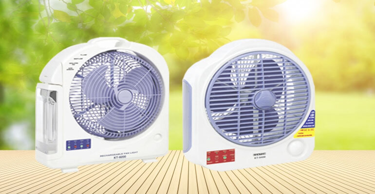 Ưu điểm của quạt tích điện Kentom mang lại cho đời sống hằng ngày quạt tích điện Kentom