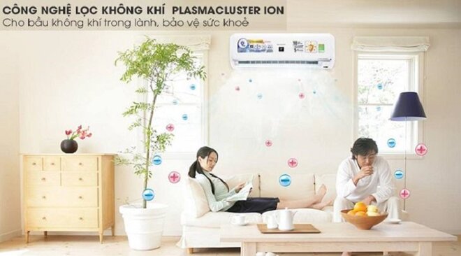 điều hòa Sharp 1 chiều 18000 BTU Inverter AH-X18ZW gas R-32