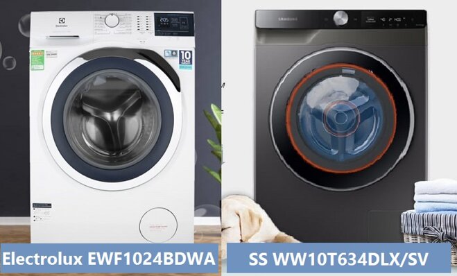 máy giặt cửa ngang electrolux